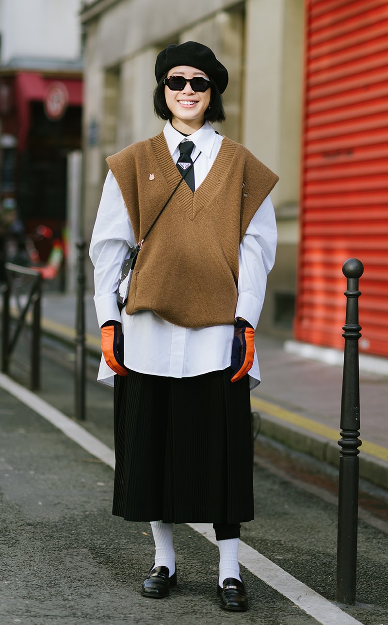 paris fashion week Menswear FW 2022 Street Style