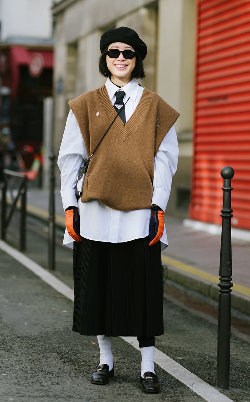 paris fashion week Menswear FW 2022 Street Style