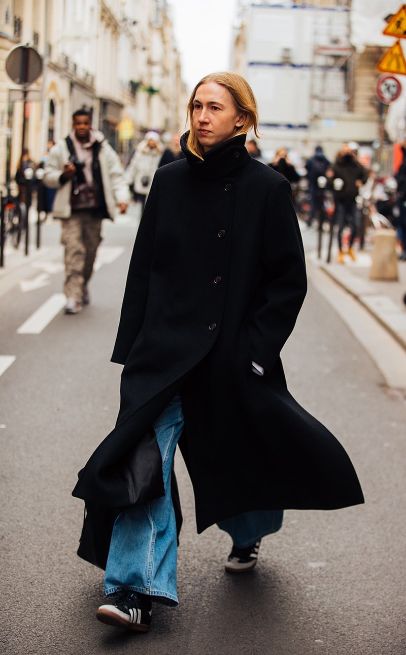 paris fashion week Menswear FW 2022 Street Style