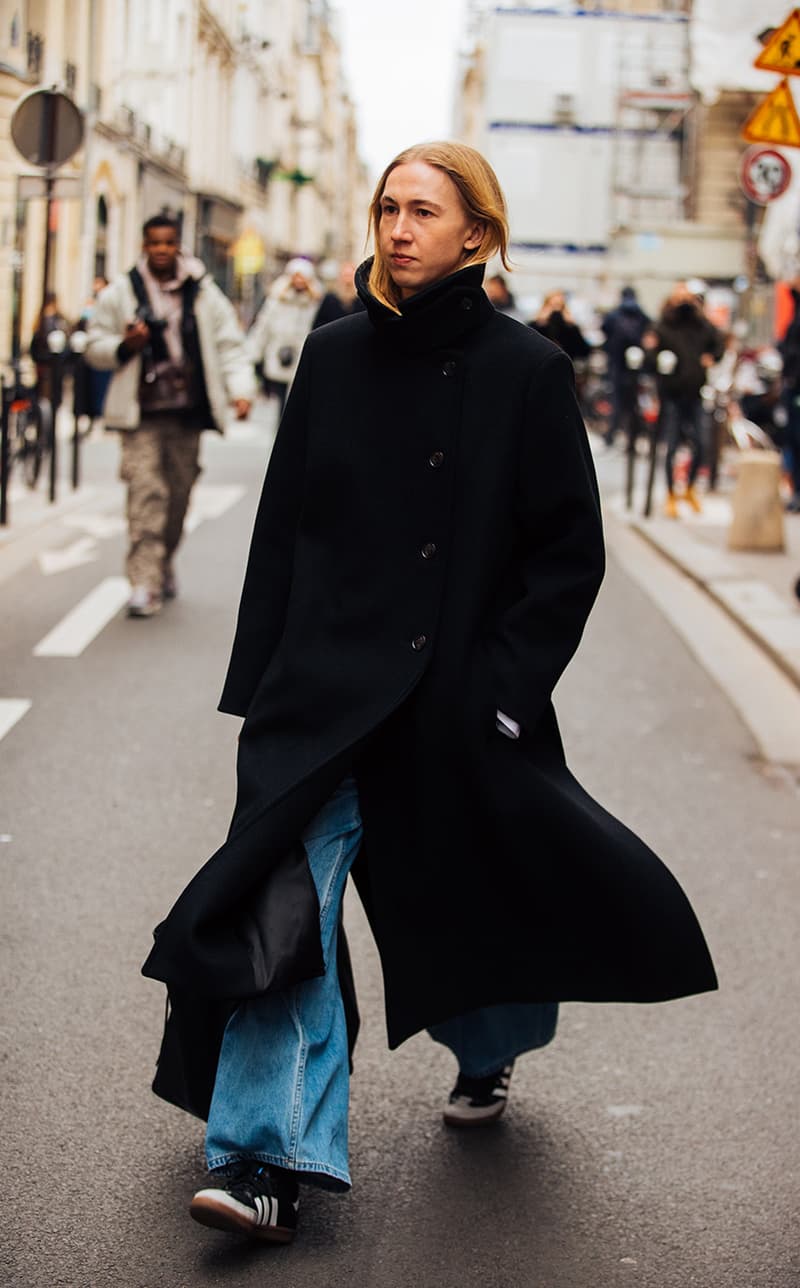 paris fashion week Menswear FW 2022 Street Style
