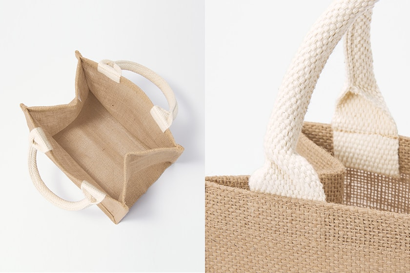 MUJI Jute Bag Tote Bag New Size A6