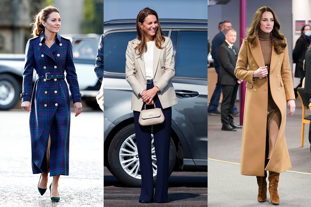 Kate Middleton Duchess of Cambridge winter Style Office Outfit