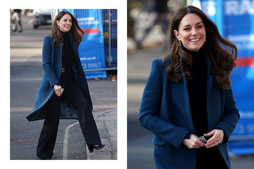 Kate Middleton Duchess of Cambridge winter Style Office Outfit