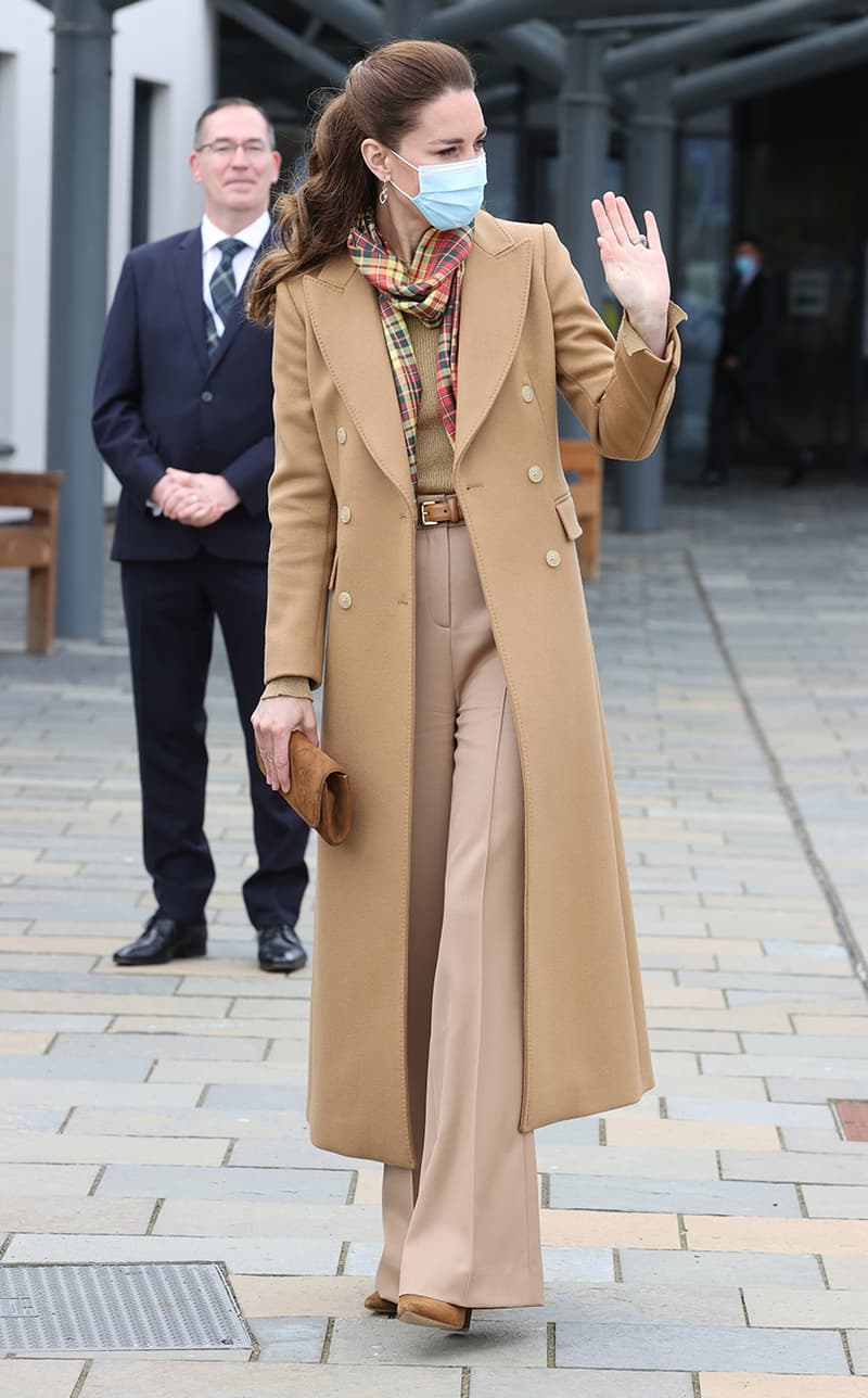 Kate Middleton Duchess of Cambridge winter Style Office Outfit