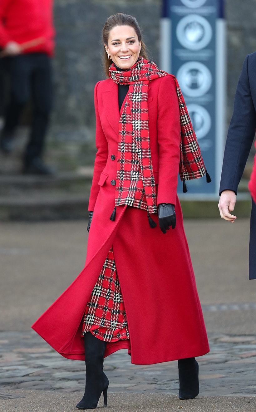 Kate Middleton Duchess of Cambridge winter Style Office Outfit