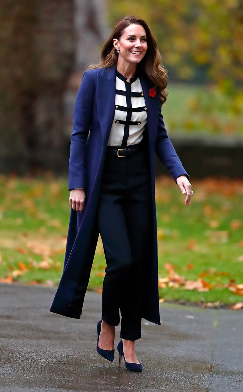 Kate Middleton Duchess of Cambridge winter Style Office Outfit