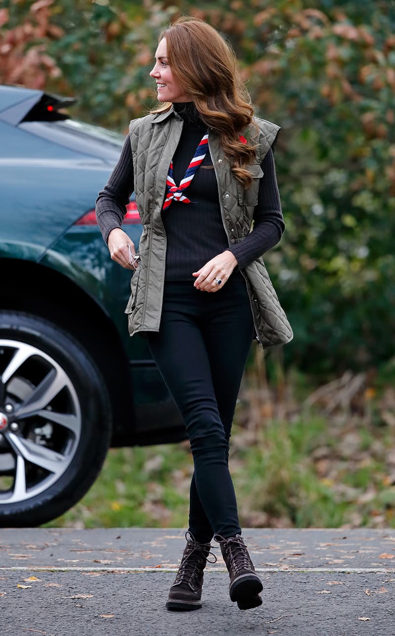 Kate Middleton Duchess of Cambridge winter Style Office Outfit