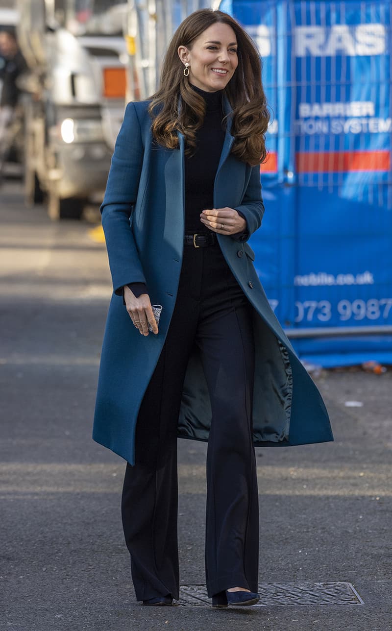 Kate Middleton Duchess of Cambridge winter Style Office Outfit