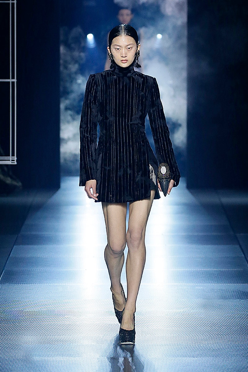 fendi kim jones 2022 ss haute couture runway look details