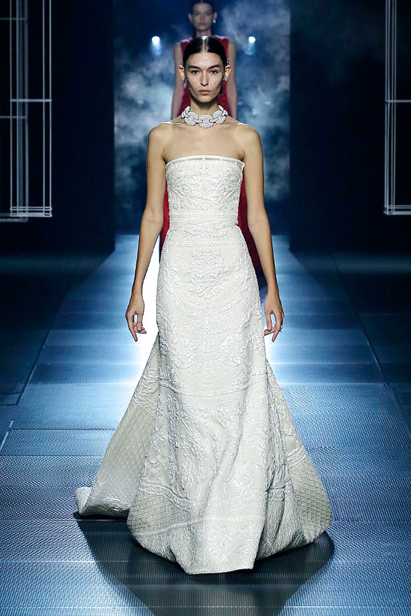 fendi kim jones 2022 ss haute couture runway look details