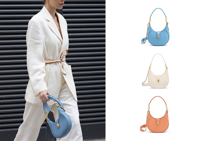 BVLGARI 全新春夏手袋,縮小版 Serpenti Hobo 新月包登場!