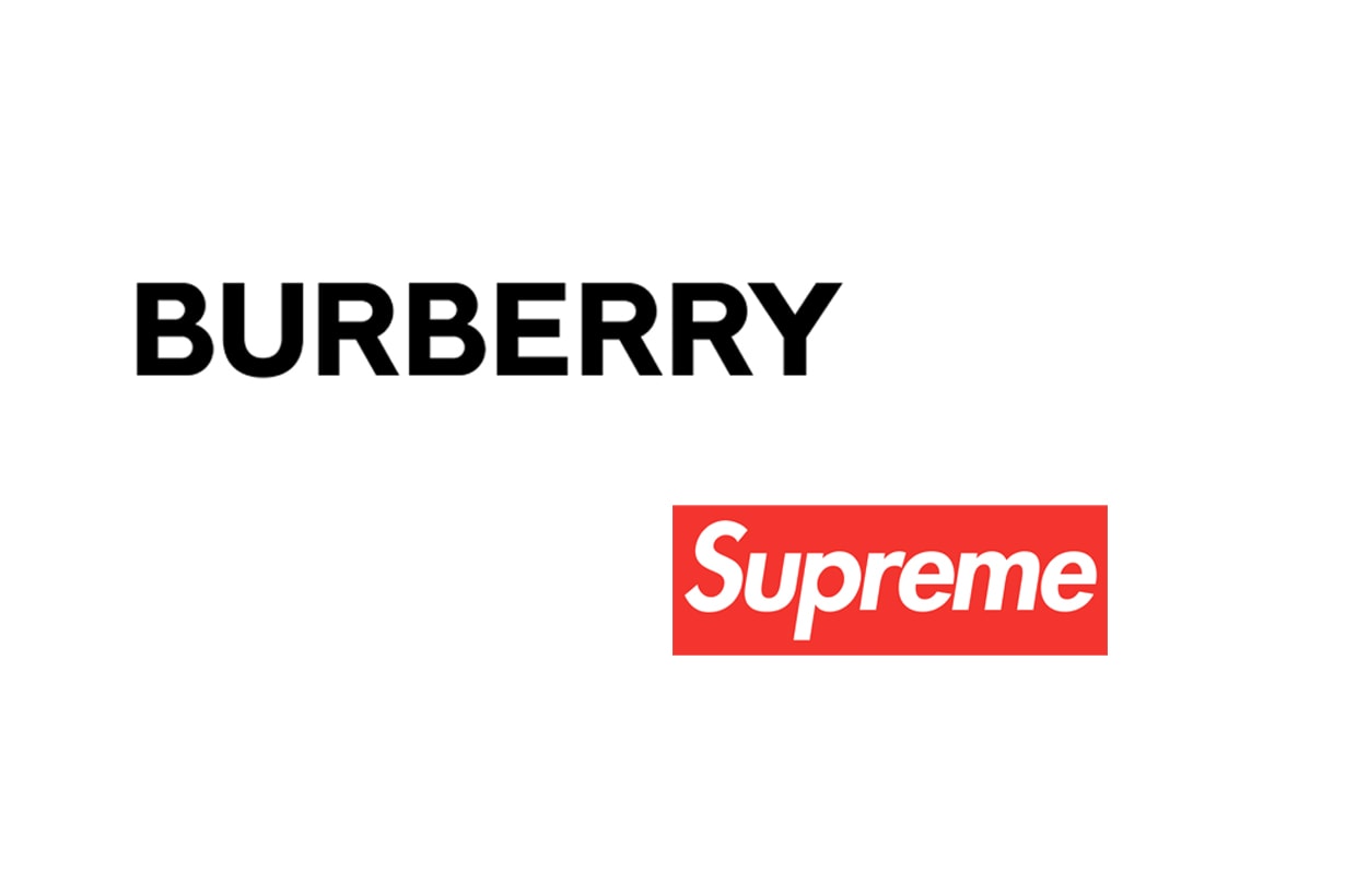 supreme burberry collab 2022 ss rumor dropsbyjay