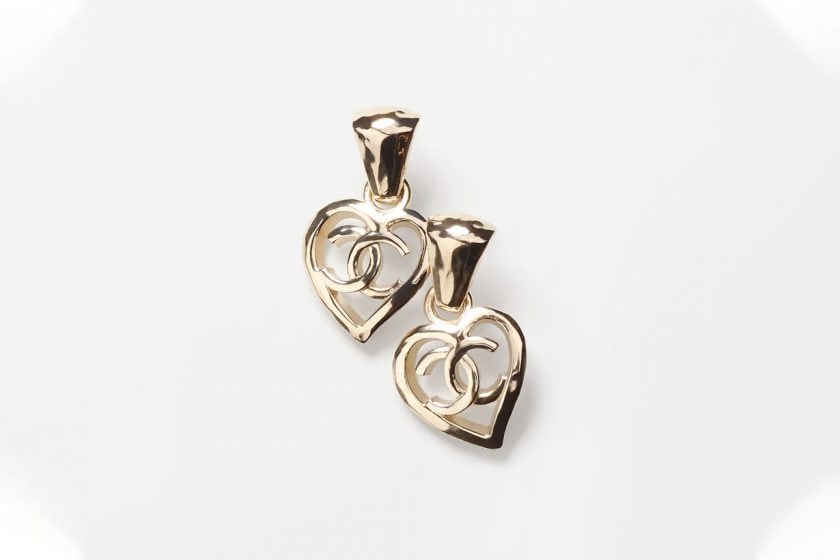 chanel 2022 ss pre collection heart shape fashion jewelry