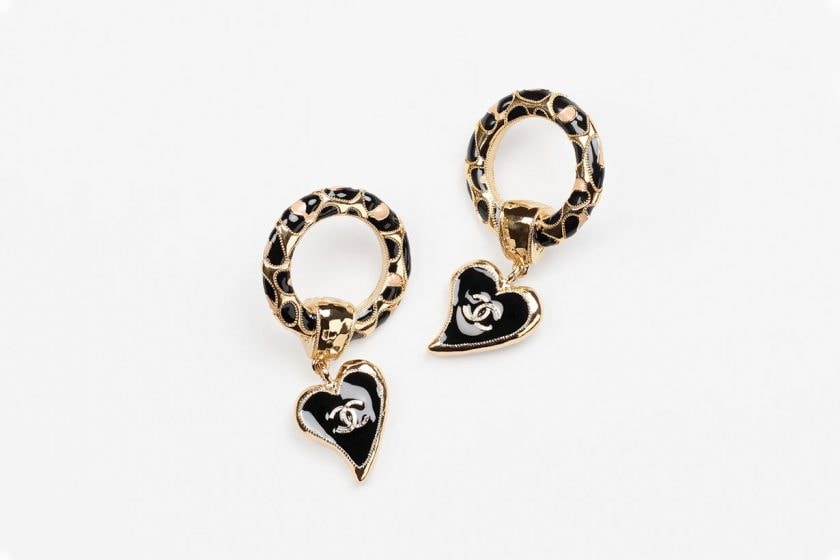 chanel 2022 ss pre collection heart shape fashion jewelry
