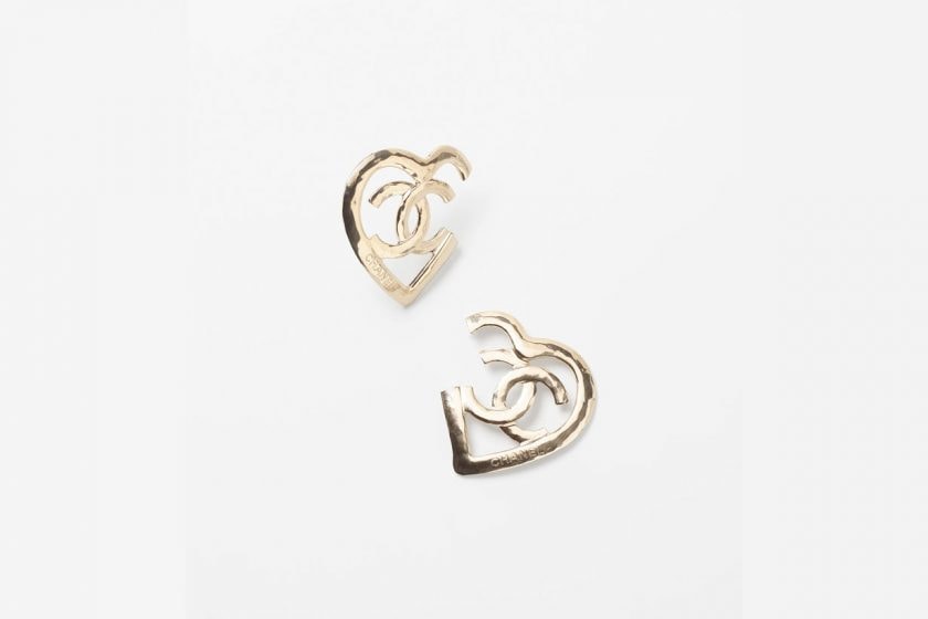 chanel 2022 ss pre collection heart shape fashion jewelry