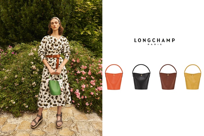 法式女人的隨性，Longchamp 新登場水桶包成為熱搜關鍵字！