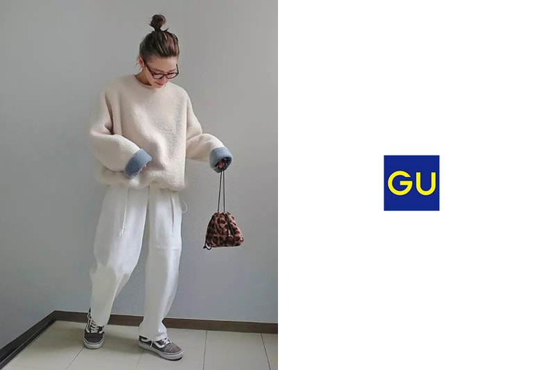 gu curve tuck pants 2022ss
