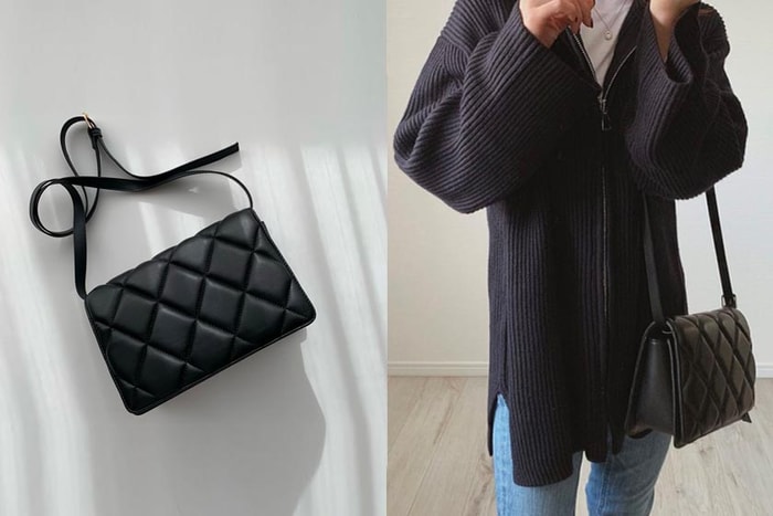 小資女生必推:H&M 設計絎縫包,揹出平價高級精品感!