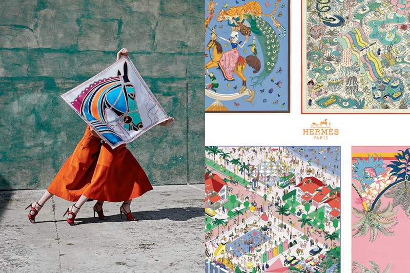Hermès scarf 2022 ss new size acc