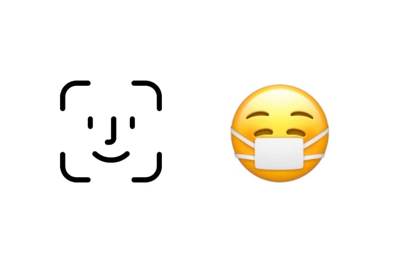 apple ios 15.4 face id mask Multiple devices combinations emoji beta test