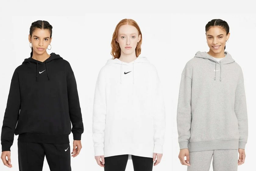 Nike Sportswear Essential Women's Oversized Fleece Hoodie 14 colors basic