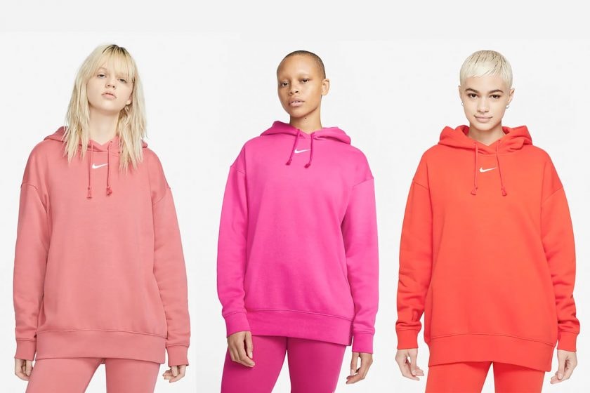 Nike Sportswear Essential Women's Oversized Fleece Hoodie 14 colors basic