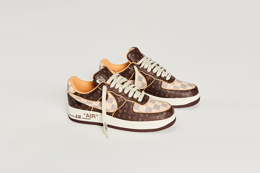 The Louis Vuitton and Nike Air Force 1 by Virgil Abloh sothebys Price