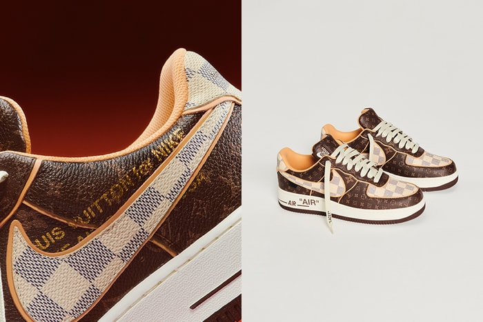 收藏 Virgil Abloh 遺作：猜猜 Louis Vuitton x Nike 這雙 Air Force 1 競標到多少金額？