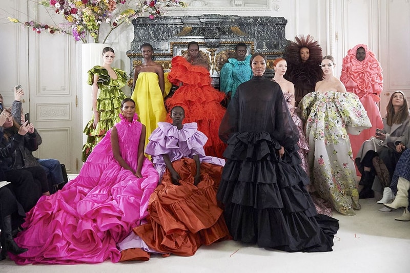 valentino haute couture live stream show anatomy Pierpaolo Piccioli