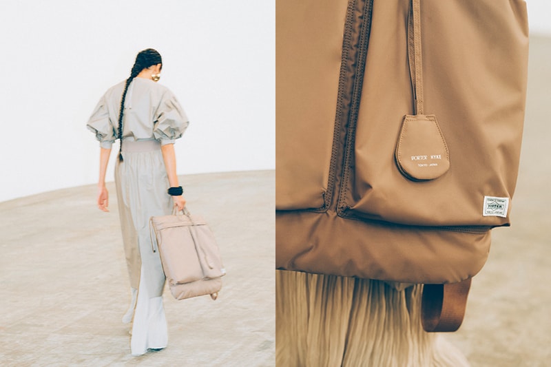 HYKE X Porter 2022 ss HELMET BAG Collaboration