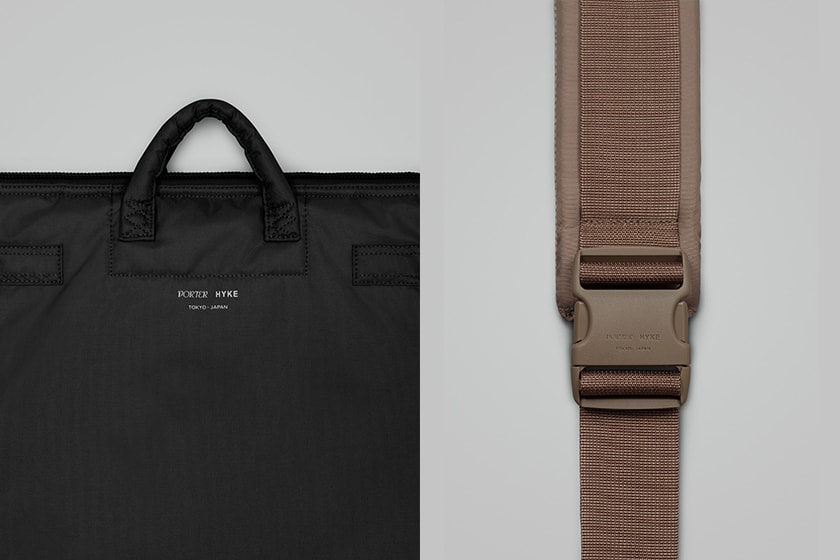 HYKE X Porter 2022 ss HELMET BAG Collaboration