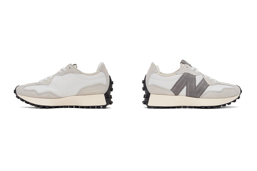 New Balance 327 ssense Black White Brown Grey Sneaker