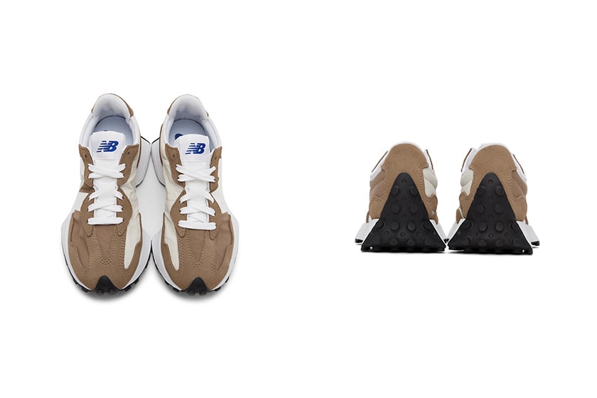 New Balance 327 ssense Black White Brown Grey Sneaker