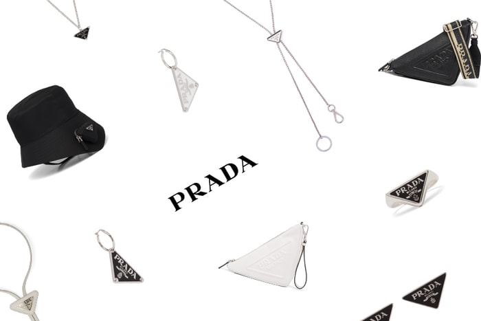 Prada 為你列出一張情人節清單：三角 Logo 耳環、戒指、手袋都太心動！