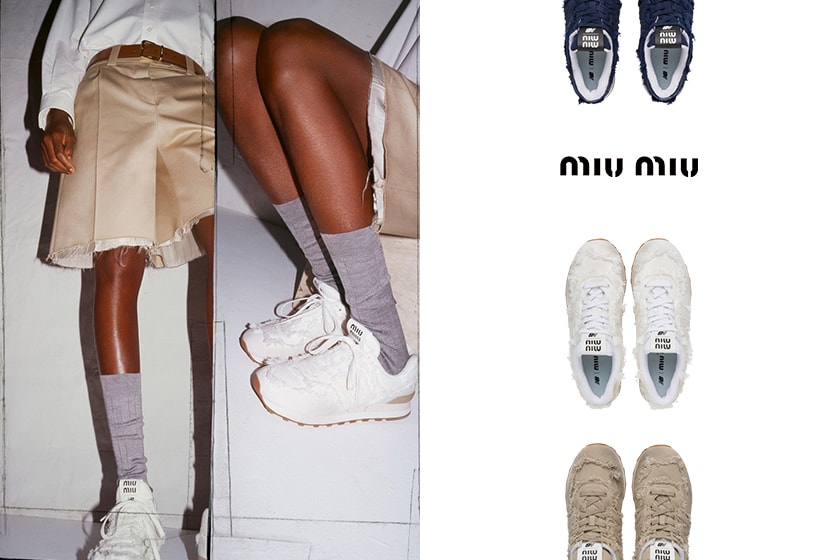 NewBalance 574 x MiuMiu Miuccia Prada Sneakers Collaboration Release Date