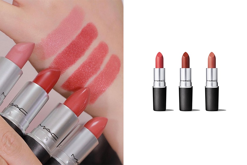MAC Cosmetics Lipsticks Pink Rose Valentines Day