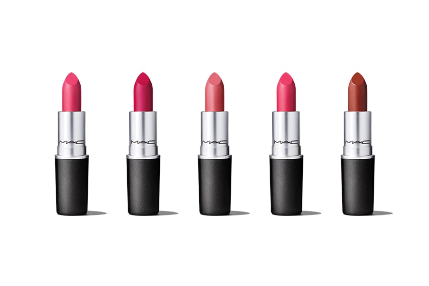 MAC Cosmetics Lipsticks Pink Rose Valentines Day
