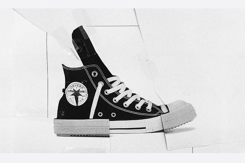 Converse X Rick Owens DRKSHDW Chuck Taylor 70