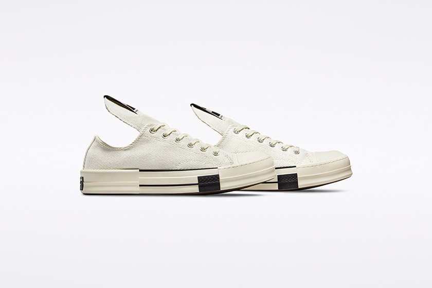 Converse X Rick Owens DRKSHDW Chuck Taylor 70