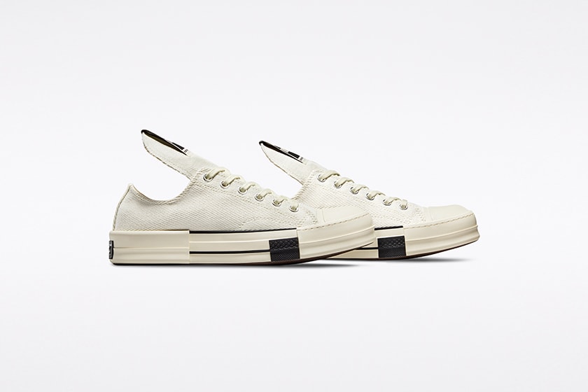 Converse X Rick Owens DRKSHDW Chuck Taylor 70