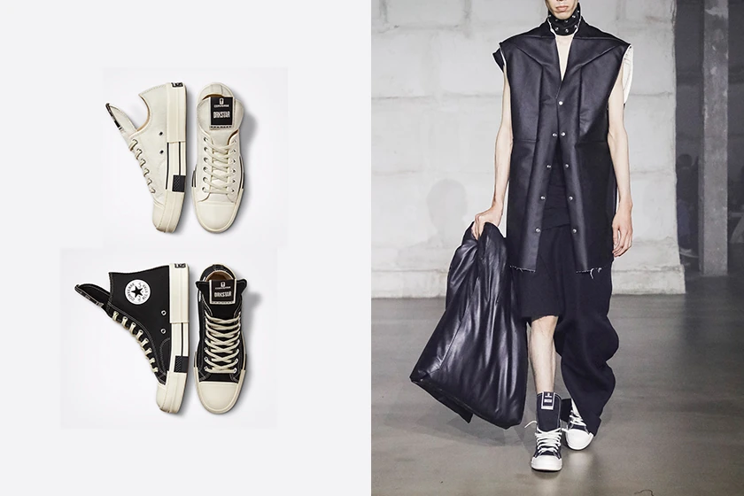 Converse X Rick Owens DRKSHDW Chuck Taylor 70