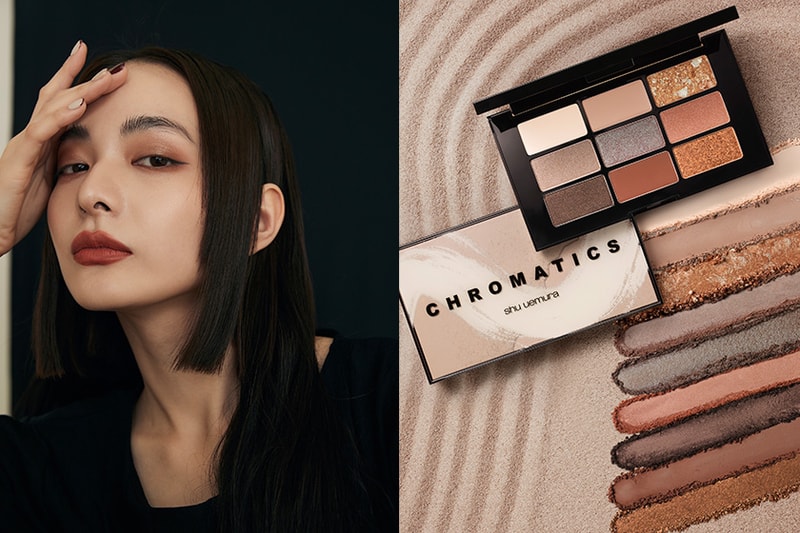 shu uemura chromatics stone neutrals Eyeshadow Palette
