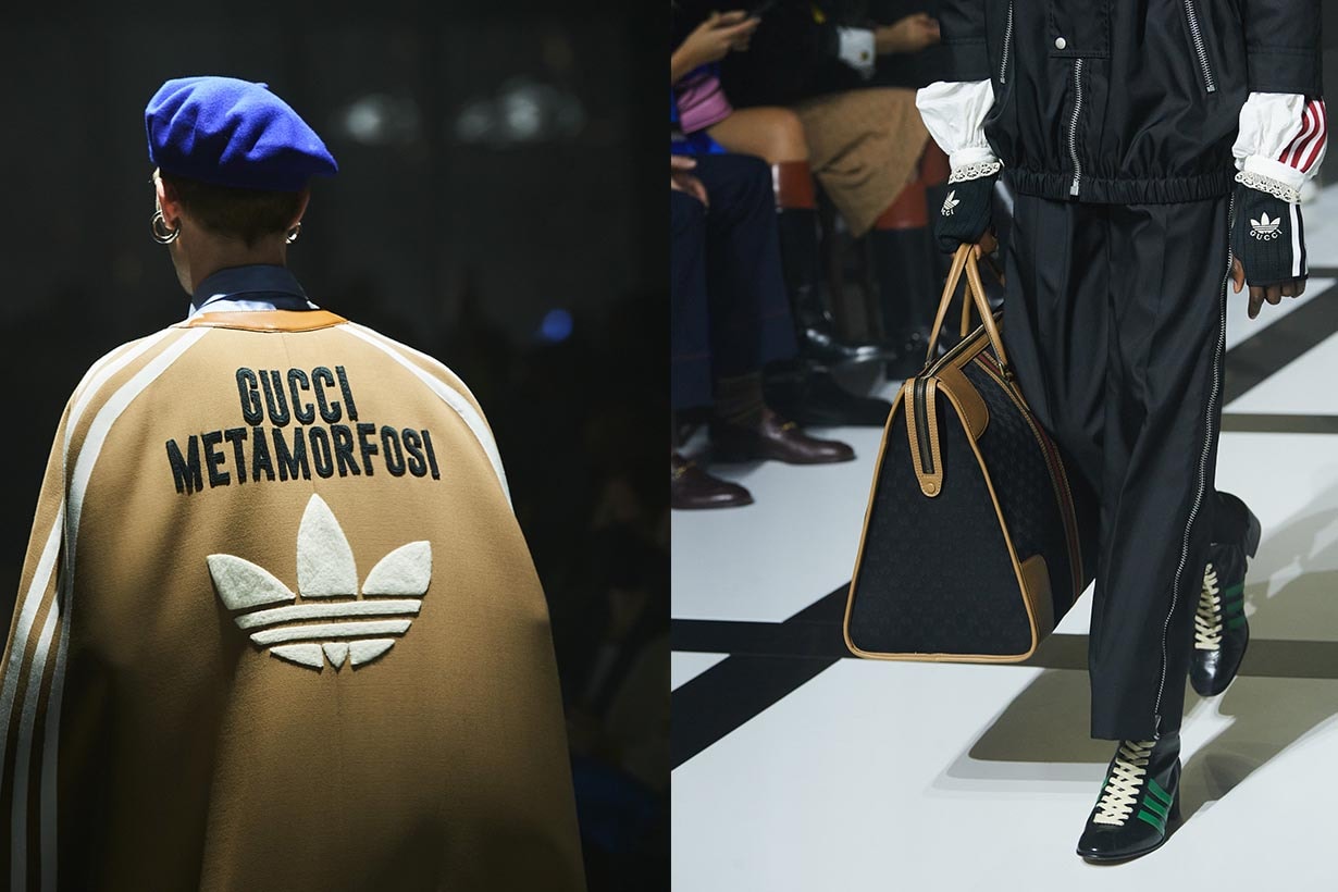 MFW Gucci 2022 fw adidas Collaboration Milan Fashion Week