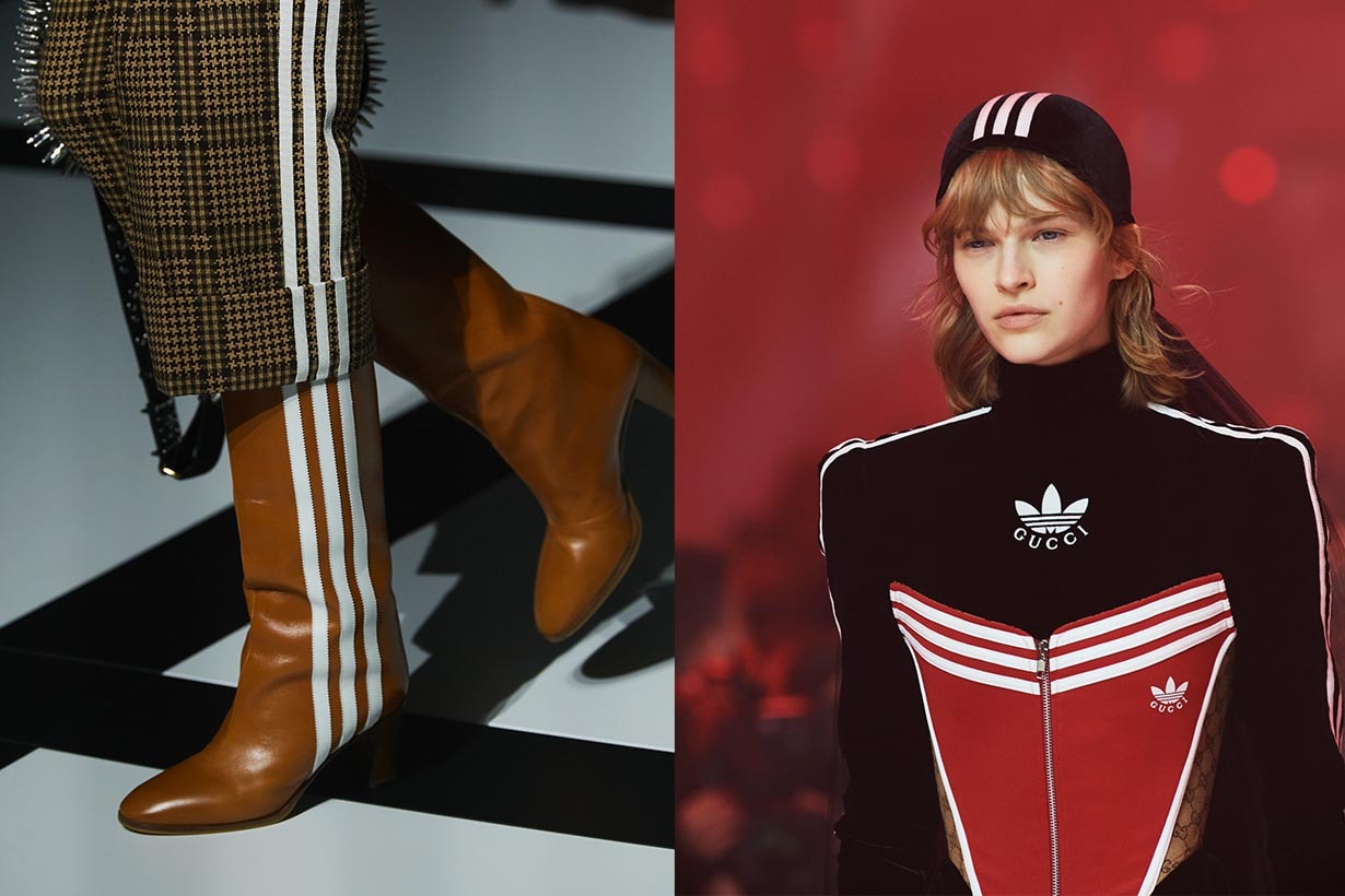 MFW Gucci 2022 fw adidas Collaboration Milan Fashion Week