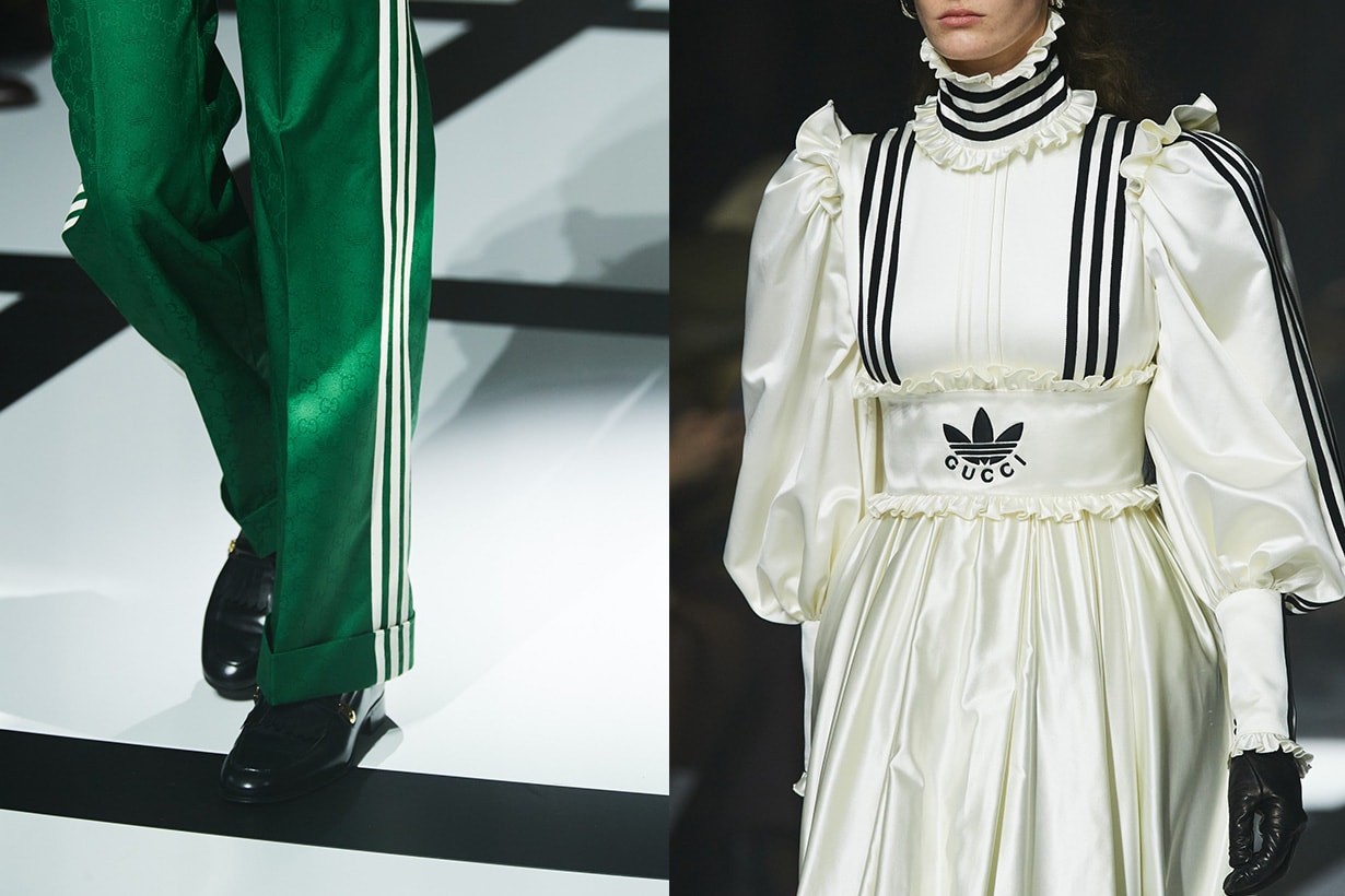 MFW Gucci 2022 fw adidas Collaboration Milan Fashion Week