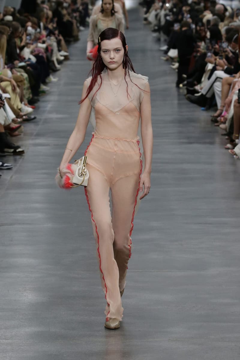 Fendi 2022 FW fashion show runway
