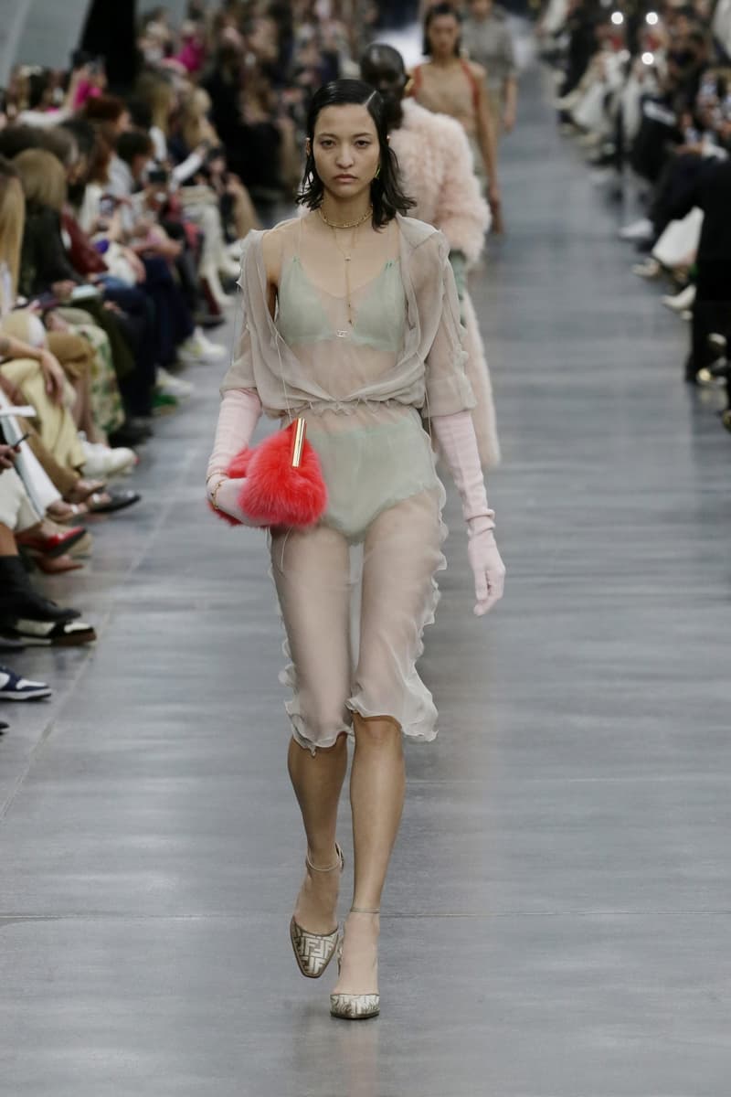 Fendi 2022 FW fashion show runway