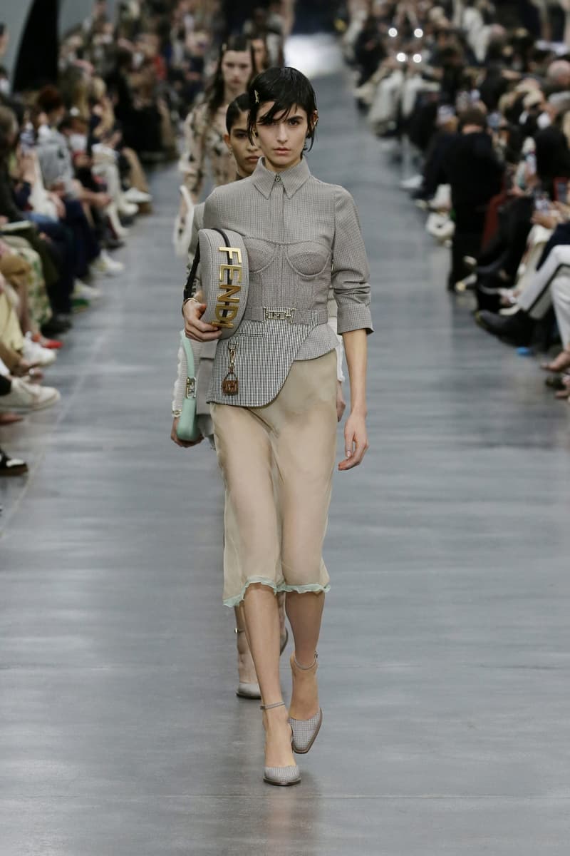 Fendi 2022 FW fashion show runway 