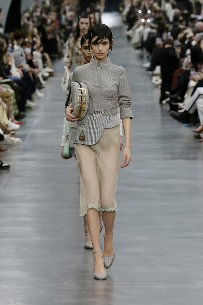 Fendi 2022 FW fashion show runway
