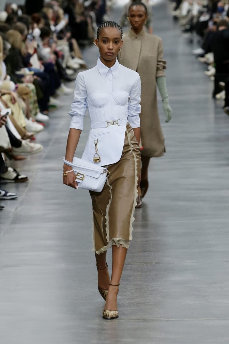 Fendi 2022 FW fashion show runway